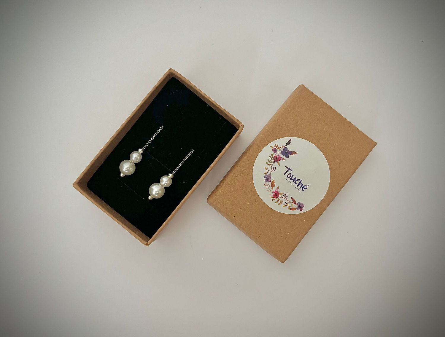 Pendientes de perlas Brigitte