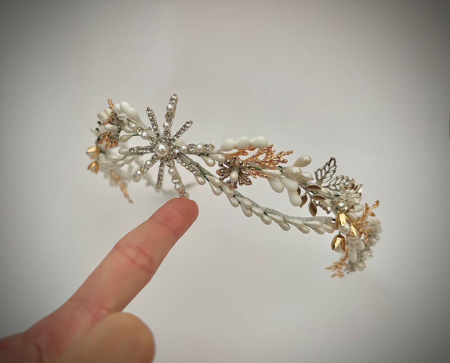 Tiara de novia Infinito