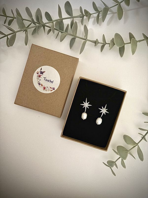 Pendientes de novia Isabela