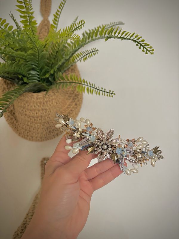 Tocado de novia joya mariposa Tocado de novia joya mariposa