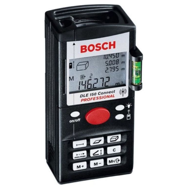 Lāzera tālmērs Bosch DLE 150 Connect Professional