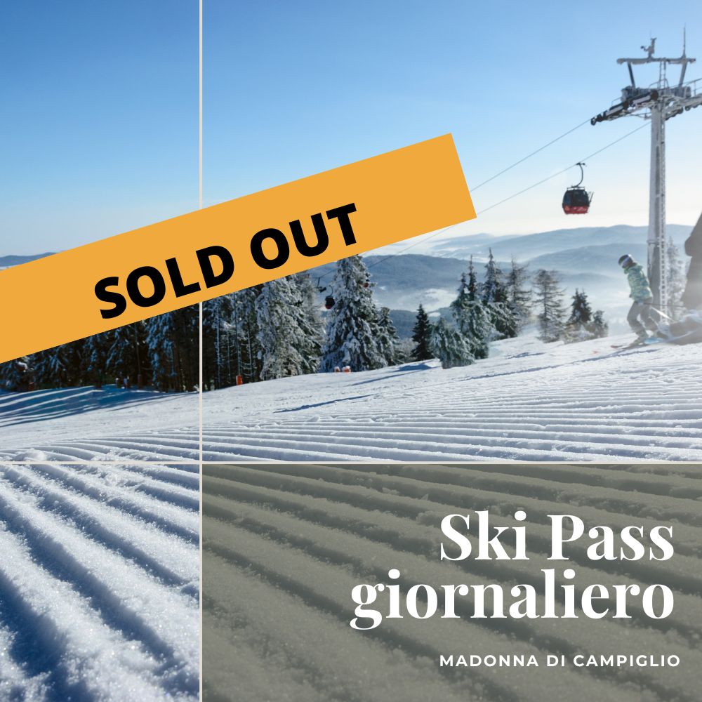 2x SkiPass Comprensorio Madonna di Campiglio, Folgarida, Marilleva, Pinzolo