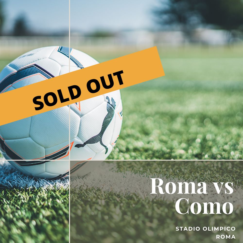 2 x biglietti - Roma vs Como - 15 dicembre 2025