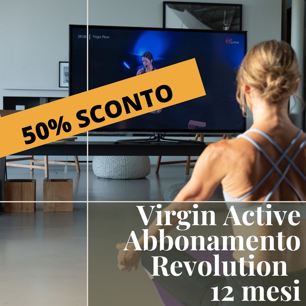 Abbonamento Revolution 12 mesi digital Virgin Active