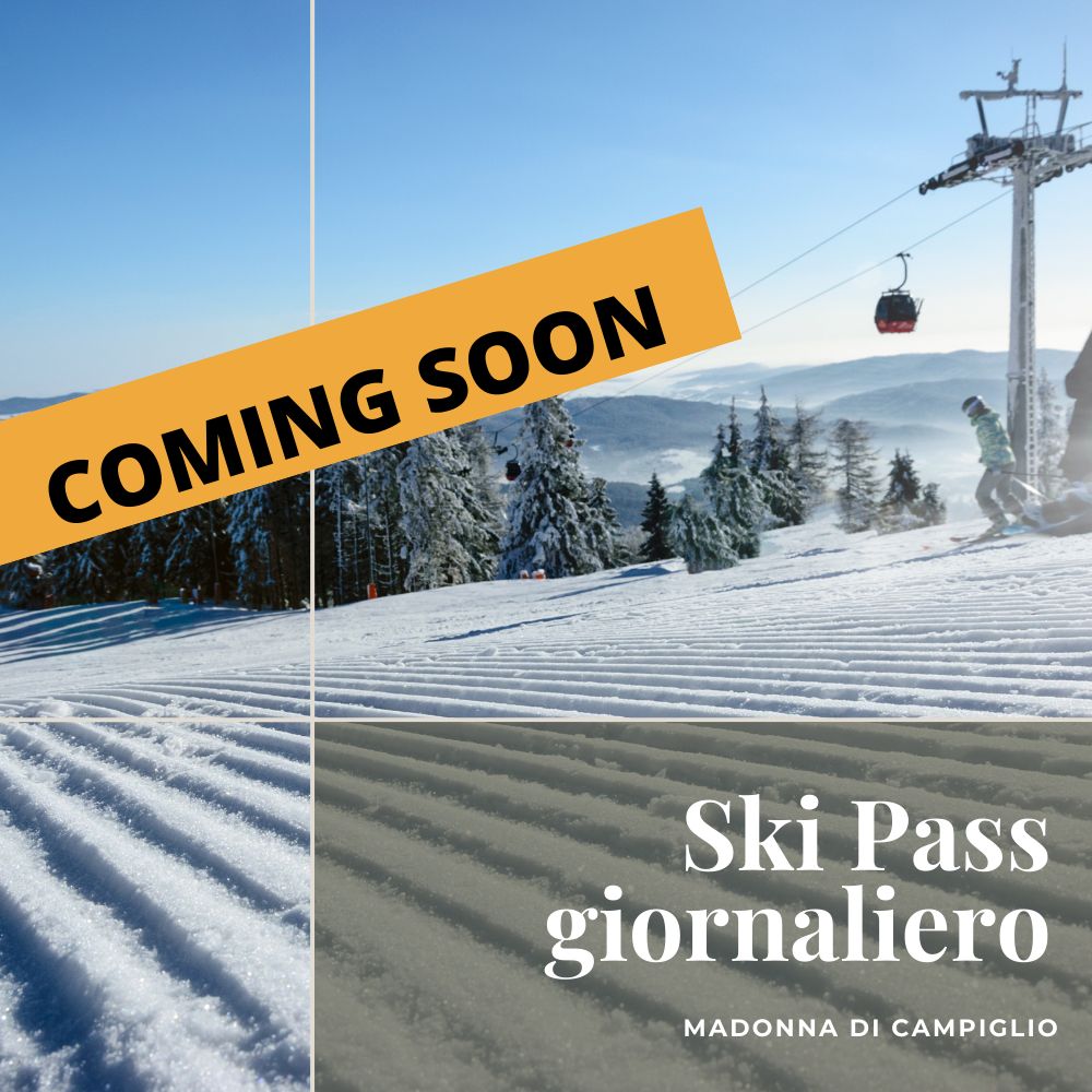 2x SkiPass Comprensorio Madonna di Campiglio, Folgarida, Marilleva, Pinzolo