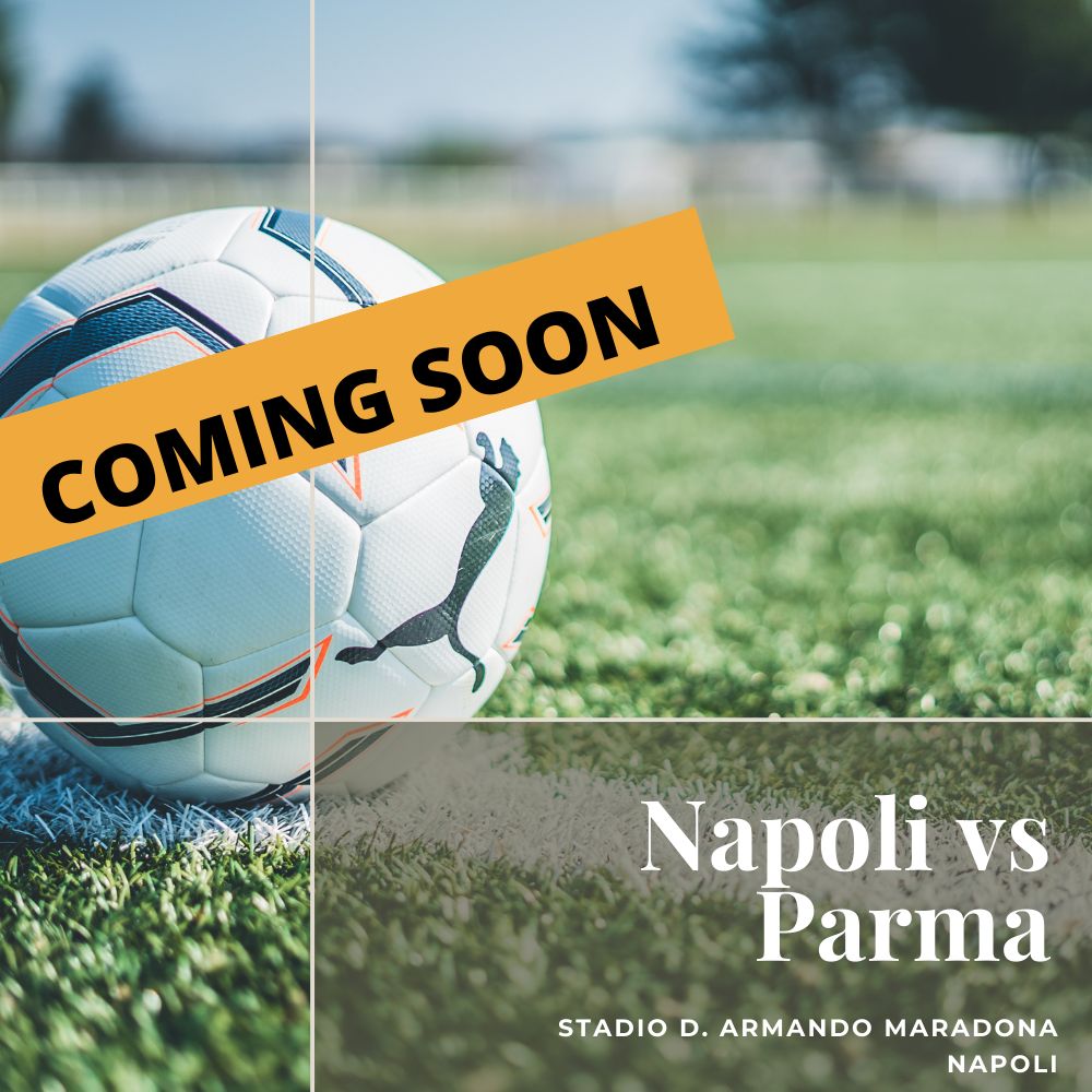 2 x biglietti - Napoli vs Parma - 14 gennaio 2026