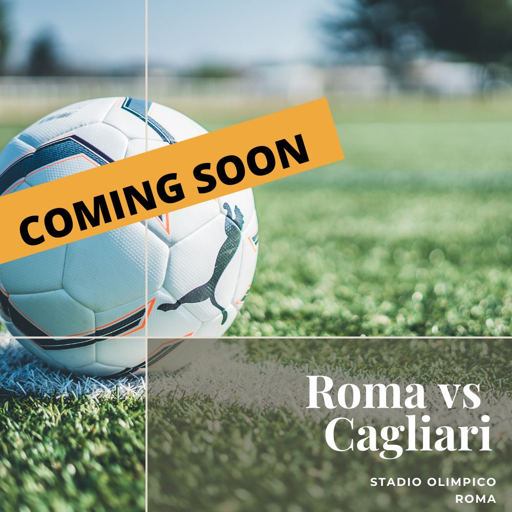 2 x biglietti - Roma vs Cagliari - 9 febbraio 2026