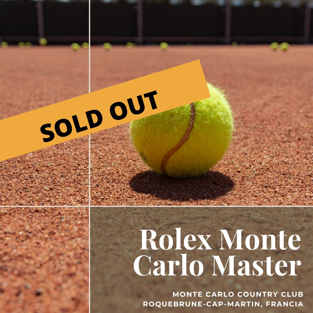 2 x biglietti - Rolex Monte-Carlo Master - 12 aprile 2026