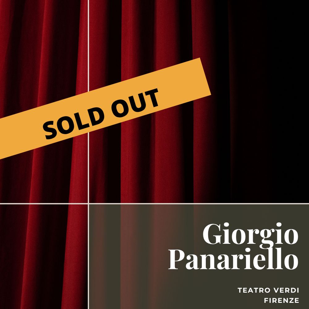 2 x biglietti - Giorgio Panariello - 21 aprile 2026