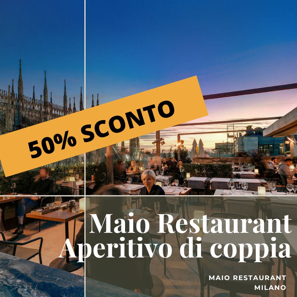 MAIO Restaurant Milano - Aperitivo di coppia - data aperta 2026