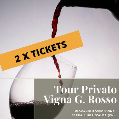 2x1 Giovanni Rosso - Tour Privato della vigna in 4X4 + Degustazione 6 vini + tagliere
