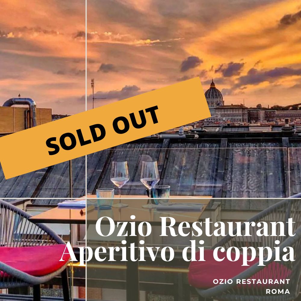 Ozio Restaurant - Aperitivo di coppia - data aperta 2026
