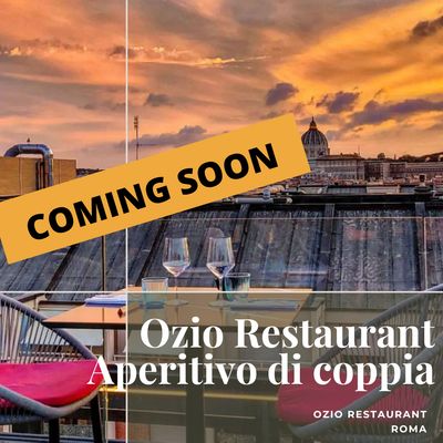 Ozio Restaurant - Aperitivo di coppia - data aperta 2026