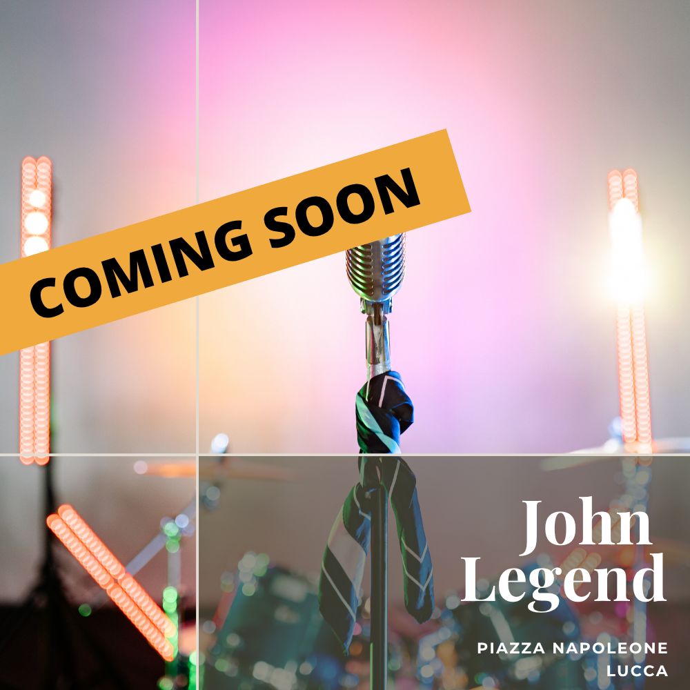 2 x biglietti - John Legend - 5 luglio 2026