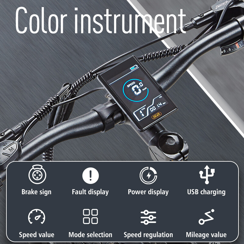 800W Electric Mountain Bike for European Adventures
