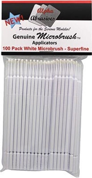 Micro Brushes Set White - Superfine (100)