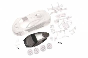 McLaren P1 GTR White Body Set w/Wheels