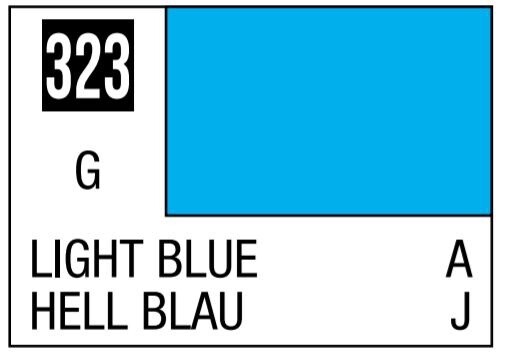 Aqueous Color 10ml - H323 Gloss Light Blue (Blue Impulse)