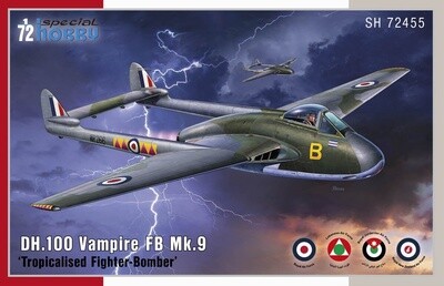 1/72 DH.100 Vampire FB.Mk.9 ’Tropicalised Fighter-Bomber’