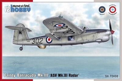 1/72 Fairey Barracuda Mk.III &#39;ASV Mk.XI Radar&#39;