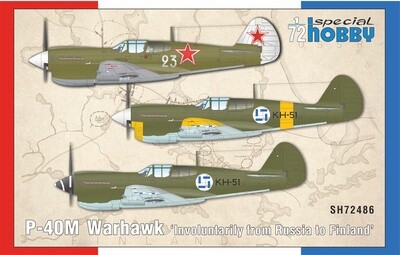 1/72 P-40M Warhawk ‘Involuntarily from Russia to Finland’, Aircraft