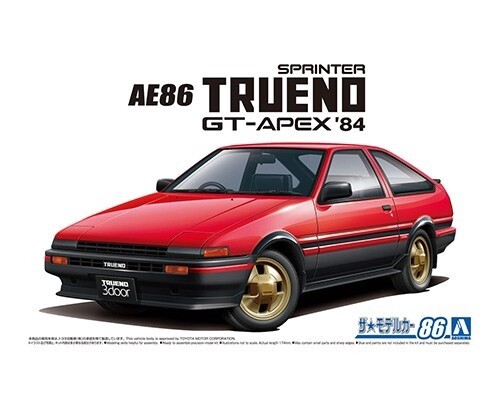 1/24 Toyota AE86 Sprinter Trueno GT-APEX &#39;84