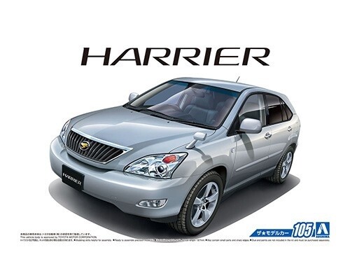 1/24 Toyota GSU30W Harrier 350G Premium L Package &#39;06