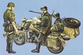 1/35 BMW R75  w/Sidecar