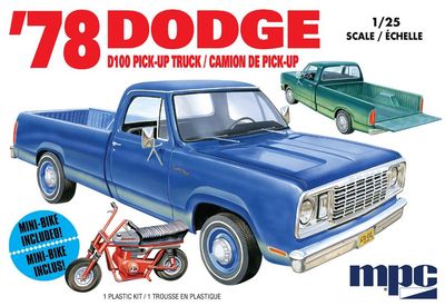1/25 1978 Dodge D100 Custom Pickup (2T)
