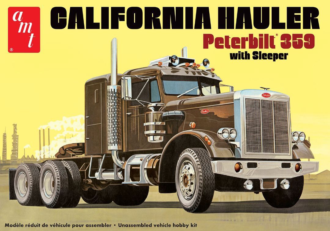 1/25 California Hauler Peterbilt 359 with Sleeper