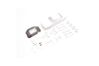 Nissan Skyline 2000GT-R (KPGC10) Tuned Ver. White Body Set w/Wheels