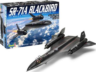 1/48 SR-71A Blackbird Stealth Jet
