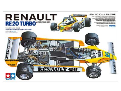 1/12 Renault RE-20 Turbo w/PE Parts