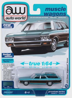 1970 Chevrolet Kingswood Estate - Misty Turquoise Poly