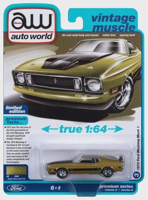 1973 Ford Mustang Mach 1 - Bright Green Gold Poly