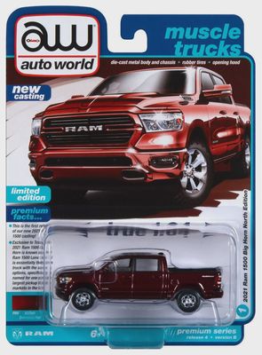 2021 Ram 1500 Big Horn North Edition - Delmonico Red Pearl