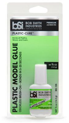 Plastic-Cure Cyanoacrylate 1/2oz