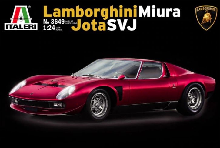 1/24 Lamborghini Miura Jota SVJ