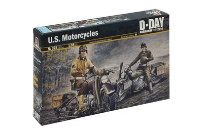 1/35 US Motorcycles WWII Normandy