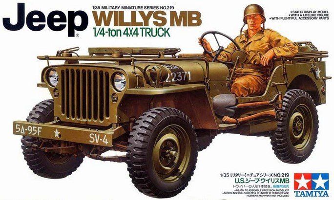 1/35 Willys MB Jeep WWII