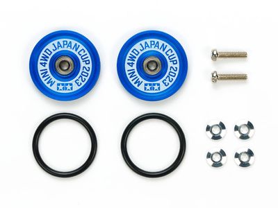 Mini 4WD 19mm Aluminum Ball-Race Roller Set J-Cup 2023