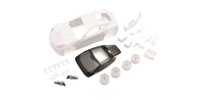 Corvette ZR1 White Body Set w/Wheels