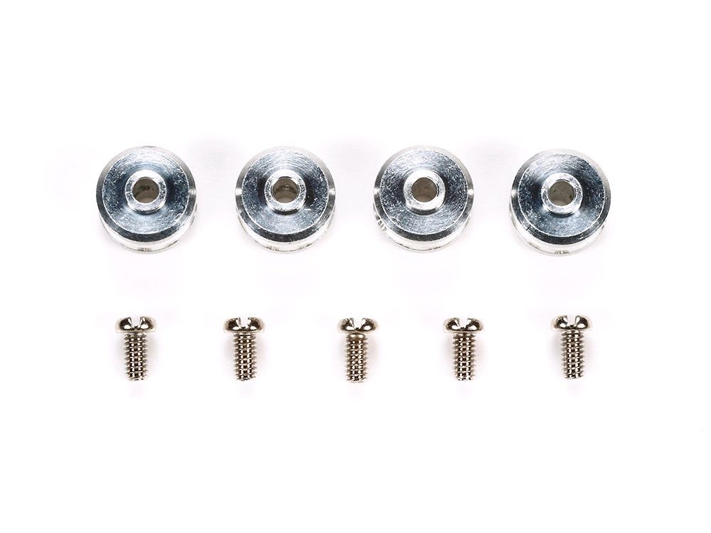 Mini 4WD Aluminum Shaft Stopper (4 pcs.)