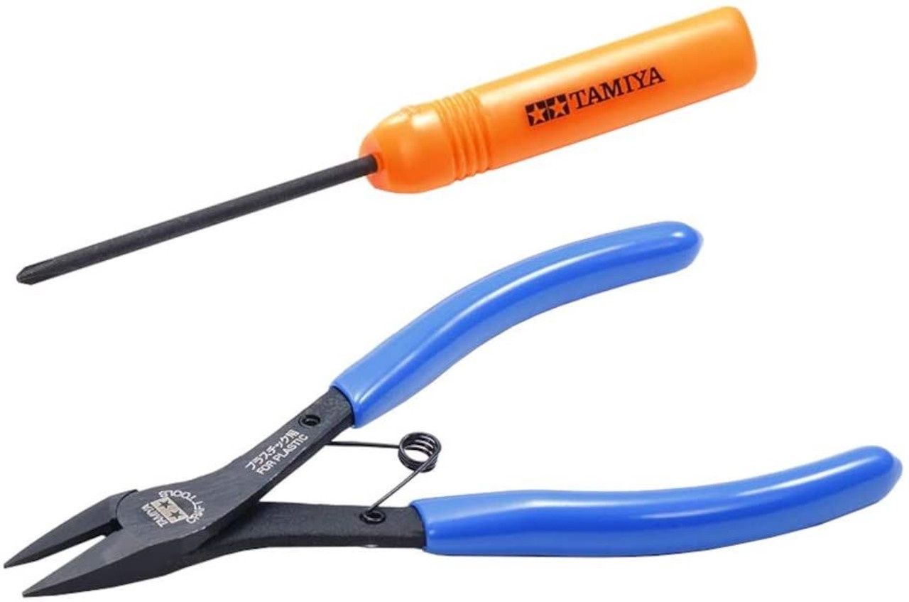 Mini 4WD Tools - Side Cutters &amp; Screwdriver