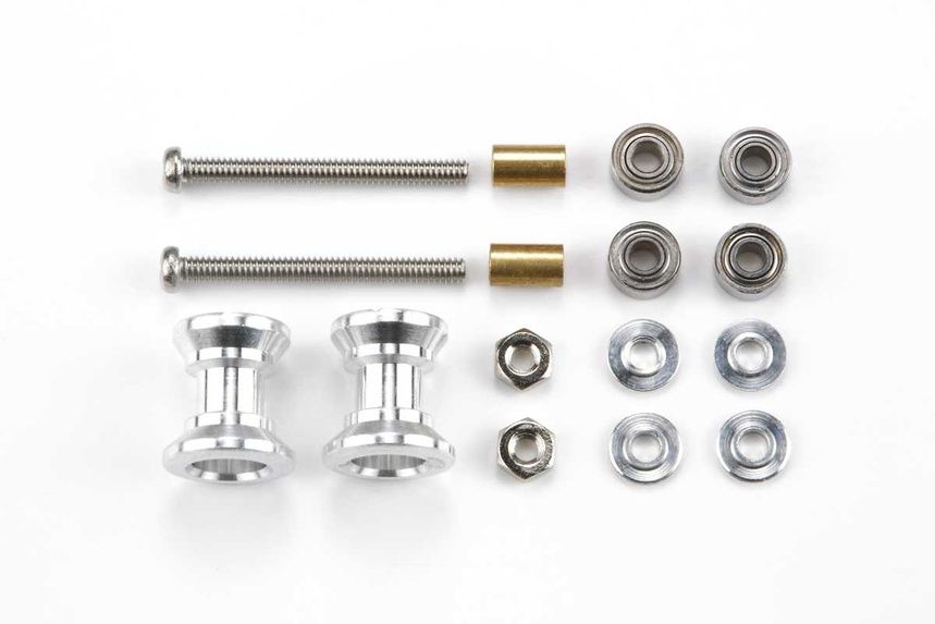 Mini 4WD Double Aluminum Rollers (13-12mm)