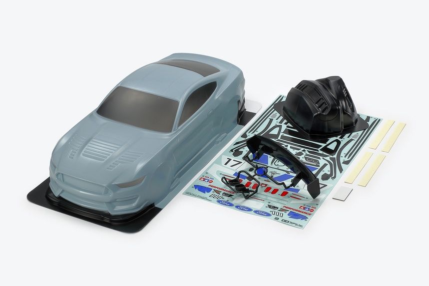 RC Body Set Ford Mustang GT4 (Corsa Gray)