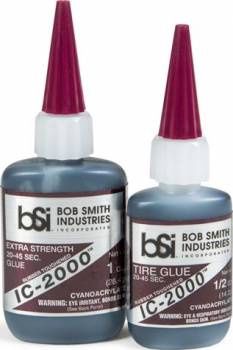 Black Rubber Toughened CA 1oz Glue