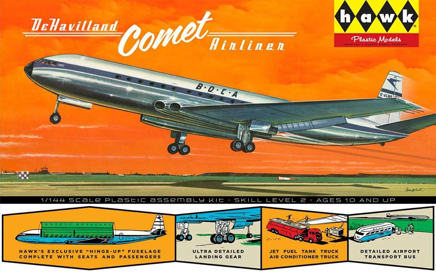 1/144 DeHavilland Comet British Airliner