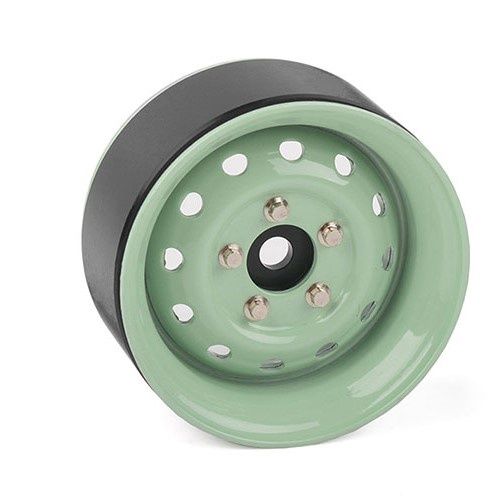 Heritage Edition Stamped Steel 1.9&quot; Wheels (Grasmere Green)