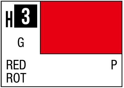 Aqueous Color 10ml - H3 Gloss Red